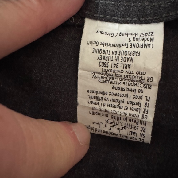 Claudio Campione - Grey Long Sleeves Button Shirt - Picture 10 of 12